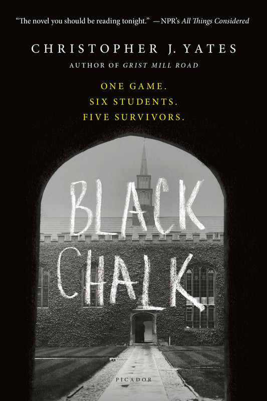 Black Chalk Novel by Christopher J. Yates